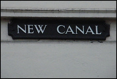 New Canal sign