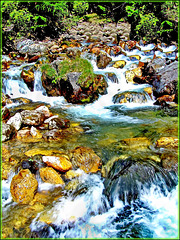 Val Clarée - l'eau vive