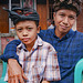 Ketut Galih and his father Wayan Sutapa