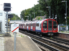 Central Line Stock at Epping - 1 August 2020