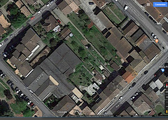 rue Gambetta vue Google maps