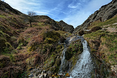 Carding Mill Valley waterfall