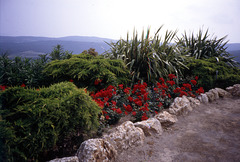 Garten in Èze hoch über der Côte d'Azur