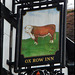 Ox Row Inn sign