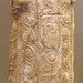 Cylindrical Ivory Pyxis with Spiral Decoration in the National Archaeological Museum in Athens, June 2014