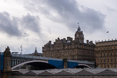 Edinburgh - Balmoral Hotel and North Bridge
