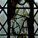 canterbury cathedral (53)st catherine glass of the mid c15 in the chantry chapel of henry iv