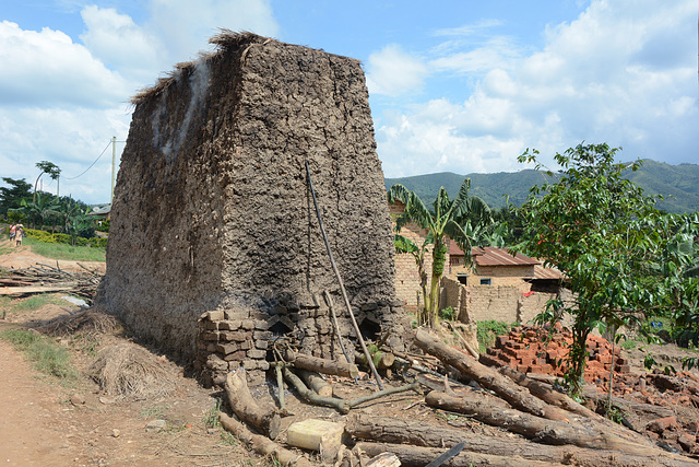 Uganda, Brick Baking Oven