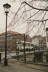HFF: De Lijn bus in Mechelen, Belgium - 1 Feb 1993