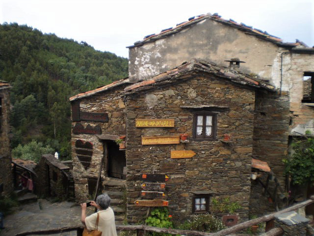 Schist village.
