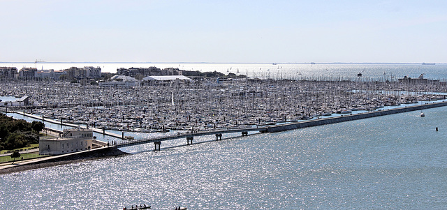 La Rochelle (17) 26 septembre 2015. Le port de plaisance des Minimes.