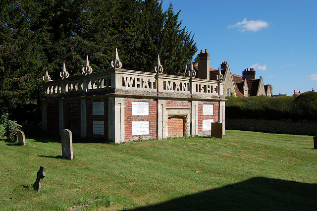 Higgins Mausoleum, Turvey Churchyard, Bedfordshire