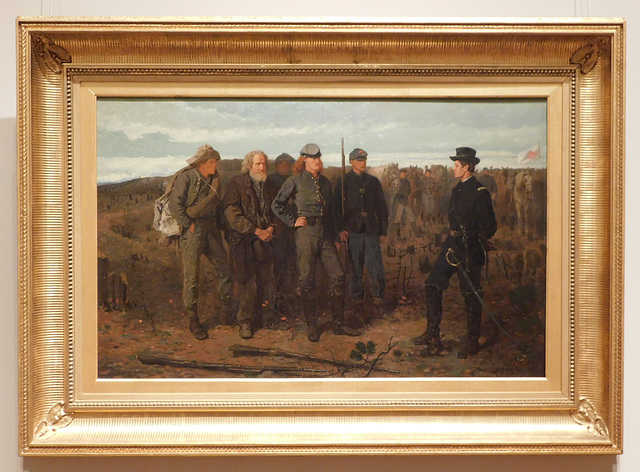 Prisoners from the Front by Winslow Homer in the Metropolitan Museum of Art, February 2020