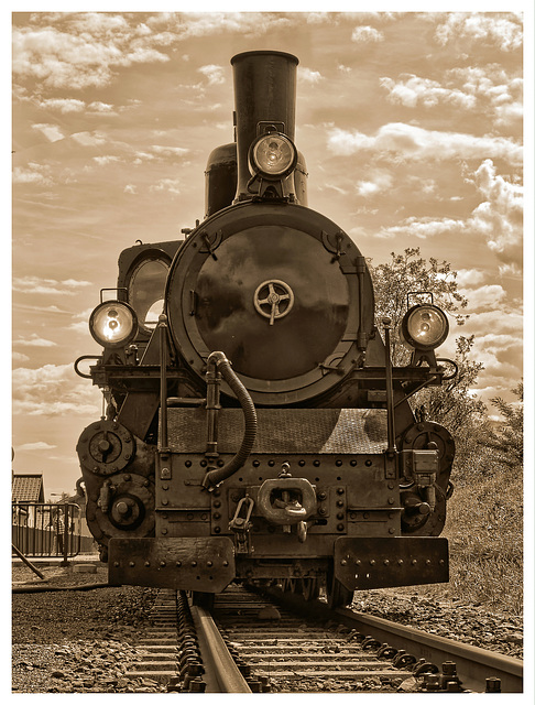 Schmalspurdampflokomotive