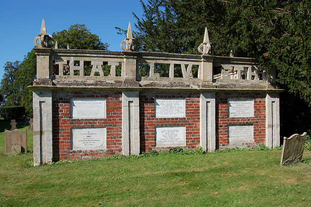 Higgins Mausoleum, Turvey Churchyard, Bedfordshire