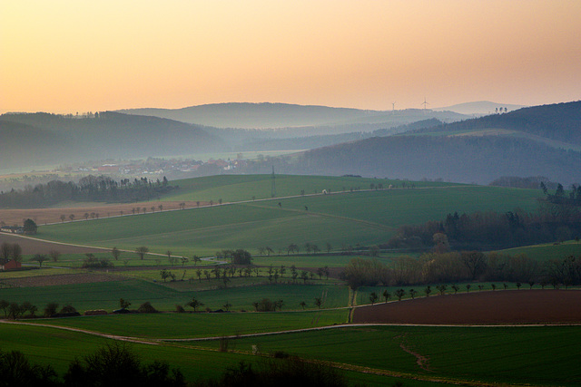 Blick ins Tal nach Ahlshausen