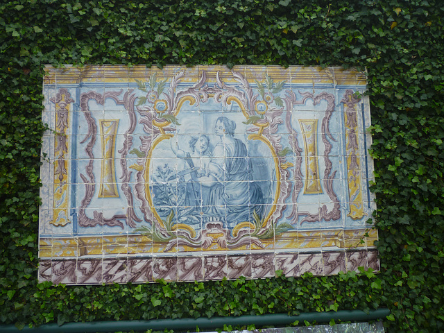 15th Century Tile Panel