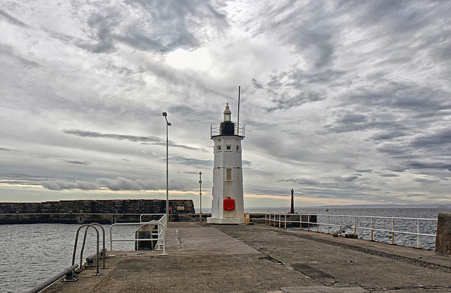 Anstruther lighthouse.  HFF everyone.