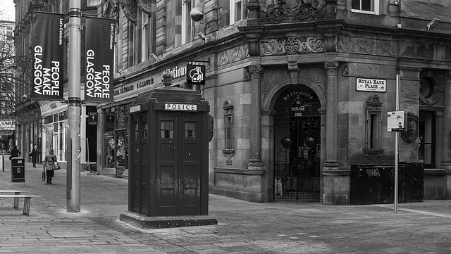 Police Box, Buchanan Street, Glasgow