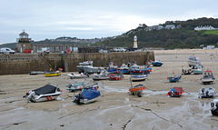 St Ives pier and harbour