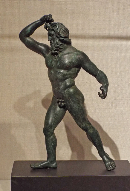 Bronze Statuette of (Possibly) a Giant in the Metropolitan Museum of Art, June 2016