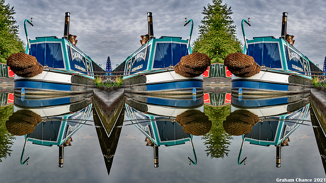 Boat reflections