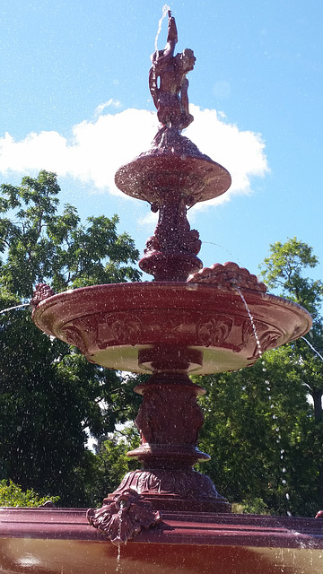 refurbished fountain