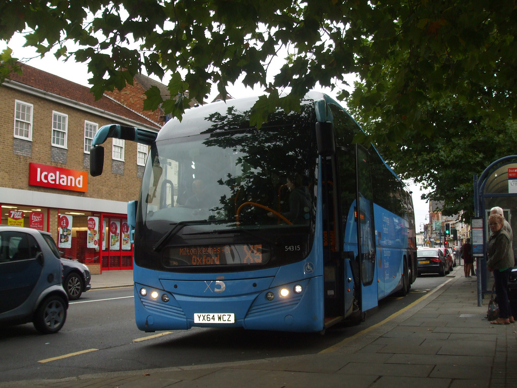 DSCF5586 Stagecoach East (Cambus) YX64 WCZ in St. Neots - 7 Oct 2016