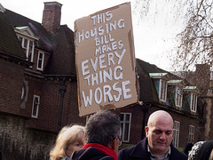 Kill the housing bill demo