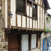 Medieval Building in Rue de Petit Fort, Dinan, Brittany