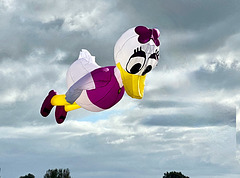 Daisy sucht Donald und schwebt herab :)