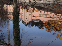 Reflections on River Vouga.