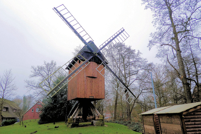 Bockwindmühle im Freilicht Museum
