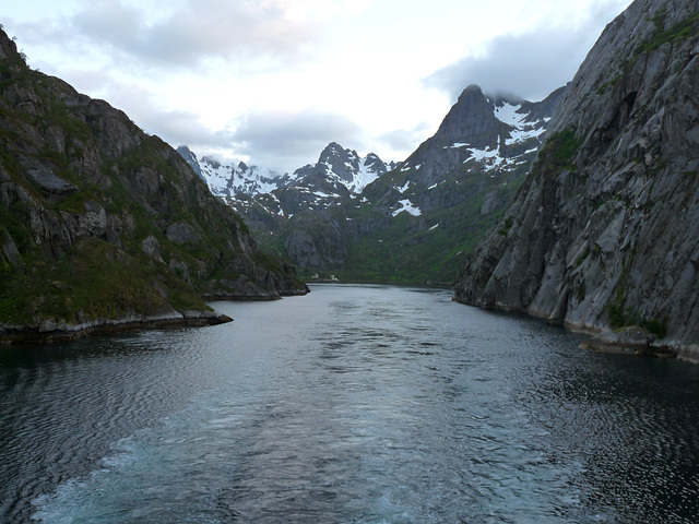 Trollfjord at Midnight