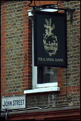 Lady Ottoline pub sign