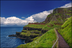 At Giant's Causeway