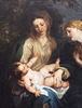 Detail of the Virgin and Child with St. Catherine of Alexandria by Van Dyck in the Metropolitan Museum of Art, January 2023