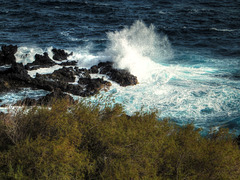 Ocean on the rocks. ©UdoSm