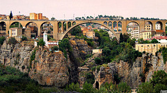 Le pont de Sidi Rached a Constantine.