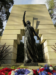 free french war memorial, brookwood cemetery, surrey
