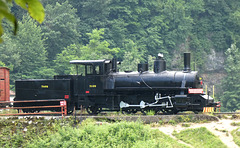 Jablanica- Steam Engine at the  Museum of the Battle for the Wounded