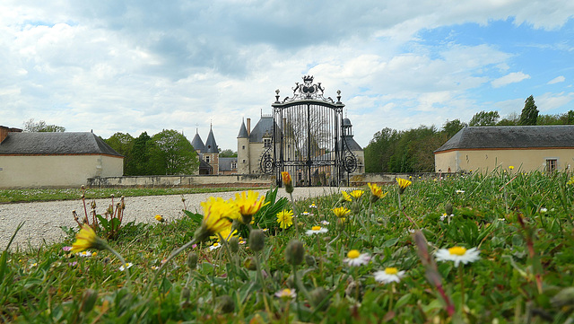Le château de Chamerolles.