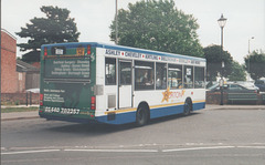 Burtons Coaches KP02 PUE at Mildenhall - 19 July 2003 (510-04A)