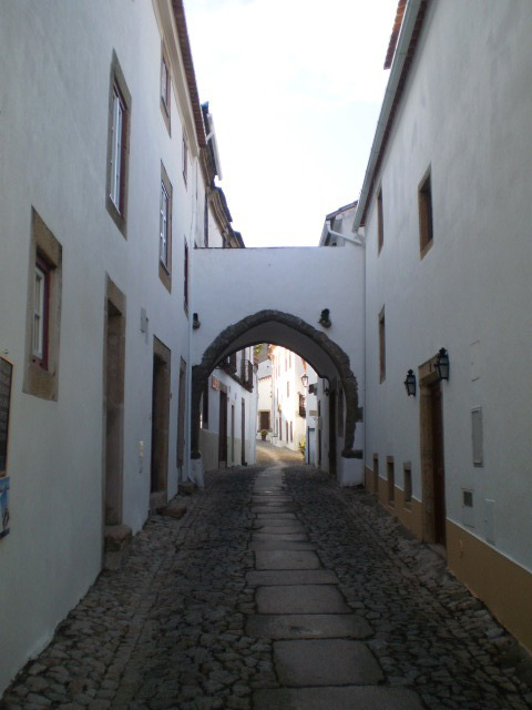Arch in the historic centre.