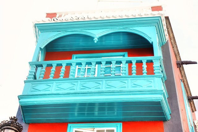 Blauer Balkon. ©UdoSm
