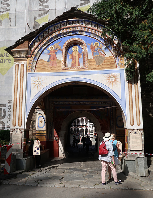 Entrance to Rila Monastery