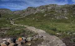 The trail to Kjeragbolten