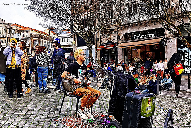 street music in Porto / Portugal