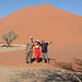 Namibia, My Friends at the Dune No39 in the  Sossusvlei National Park