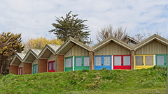 Beach Huts in Exmouth, Devon